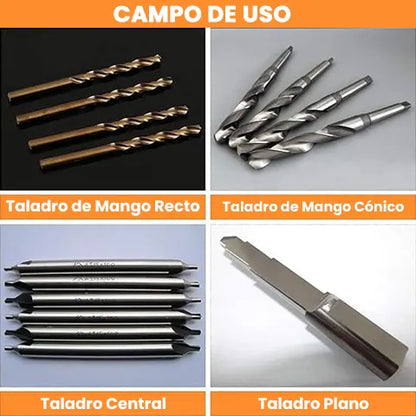 Afilador de Brocas Portátil 🛠️🔥