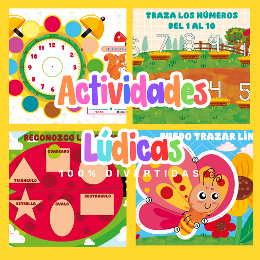 Libro de actividades lúdicas