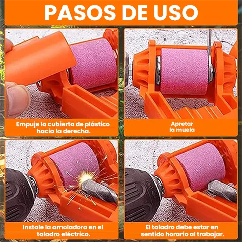 Afilador de Brocas Portátil 🛠️🔥